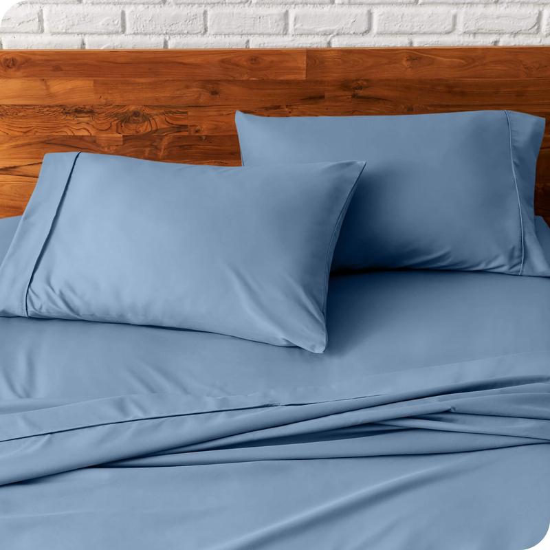 Bare Home Microfiber Open End Pillowcase Set