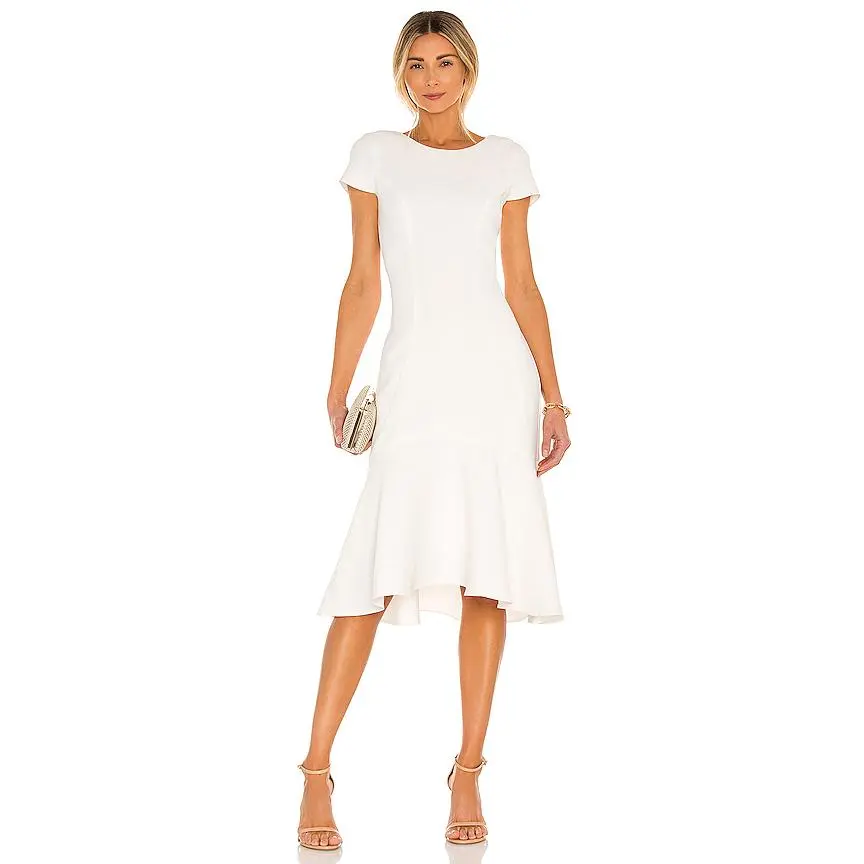 Amanda Uprichard Evalina Dress in Ivory