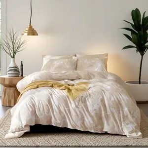 3-Piece Printed Duvet Cover Set, Includes 1 Duvet Cover and 2 Pillowcases (Without Insert), Elegant & Soft, Machine Washable for Easy Care, Comfortable Sleep Experience.