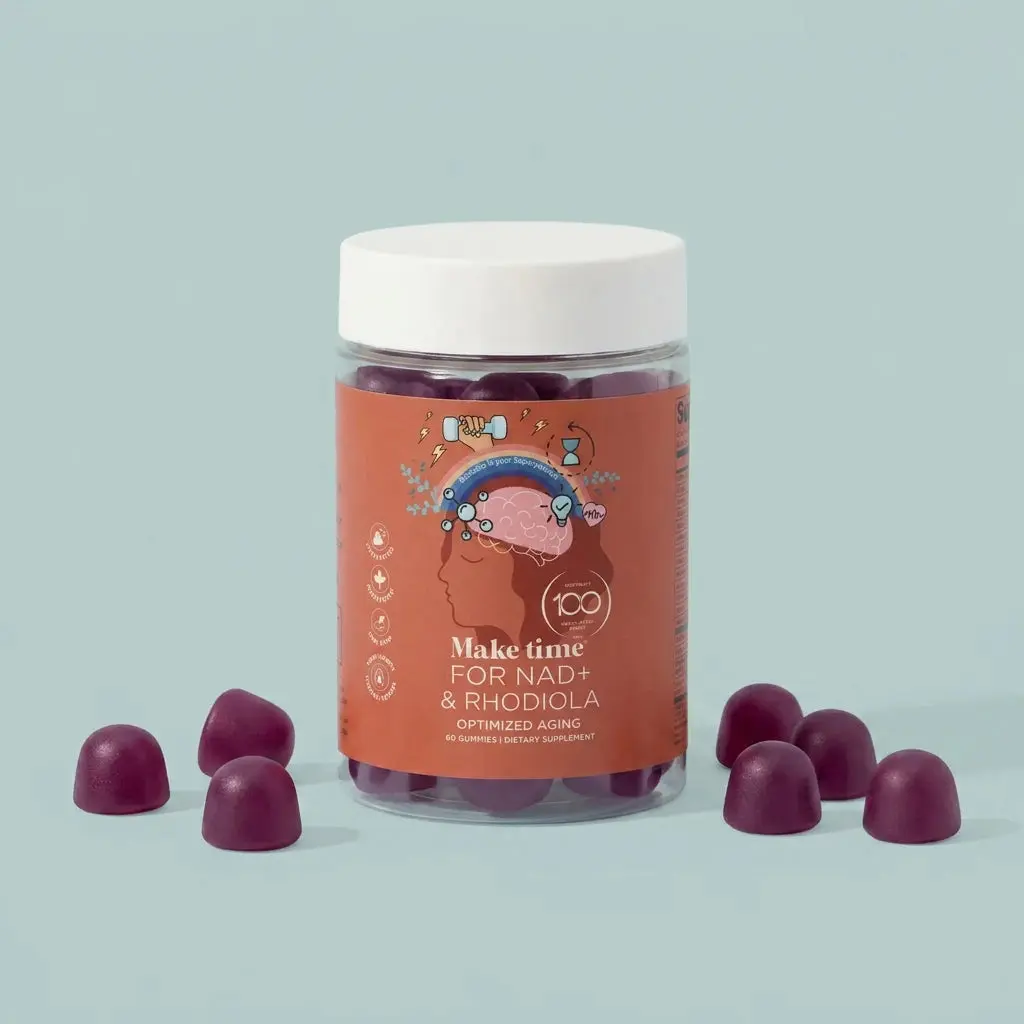 NEW! Make Time NAD+ & Rhodiola Gummy
