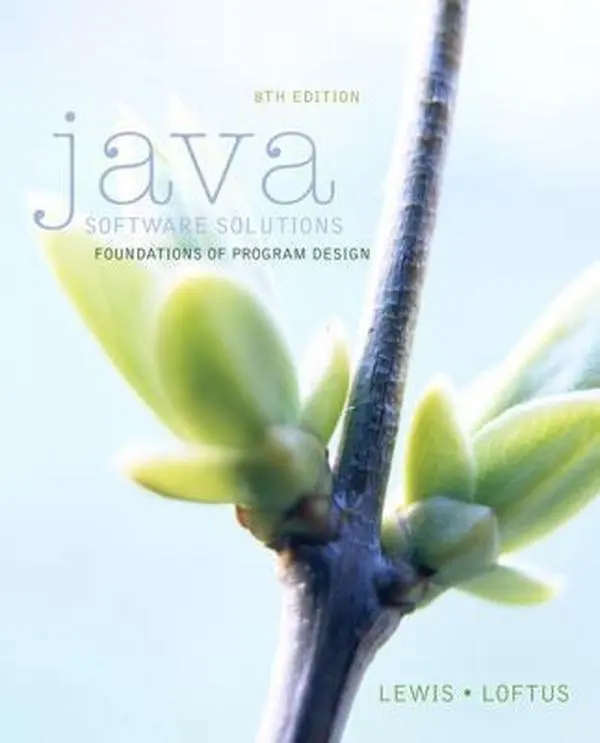 USED Book - Java Software Solutions (8th Edition) by John Lewis (Paperback) - english
