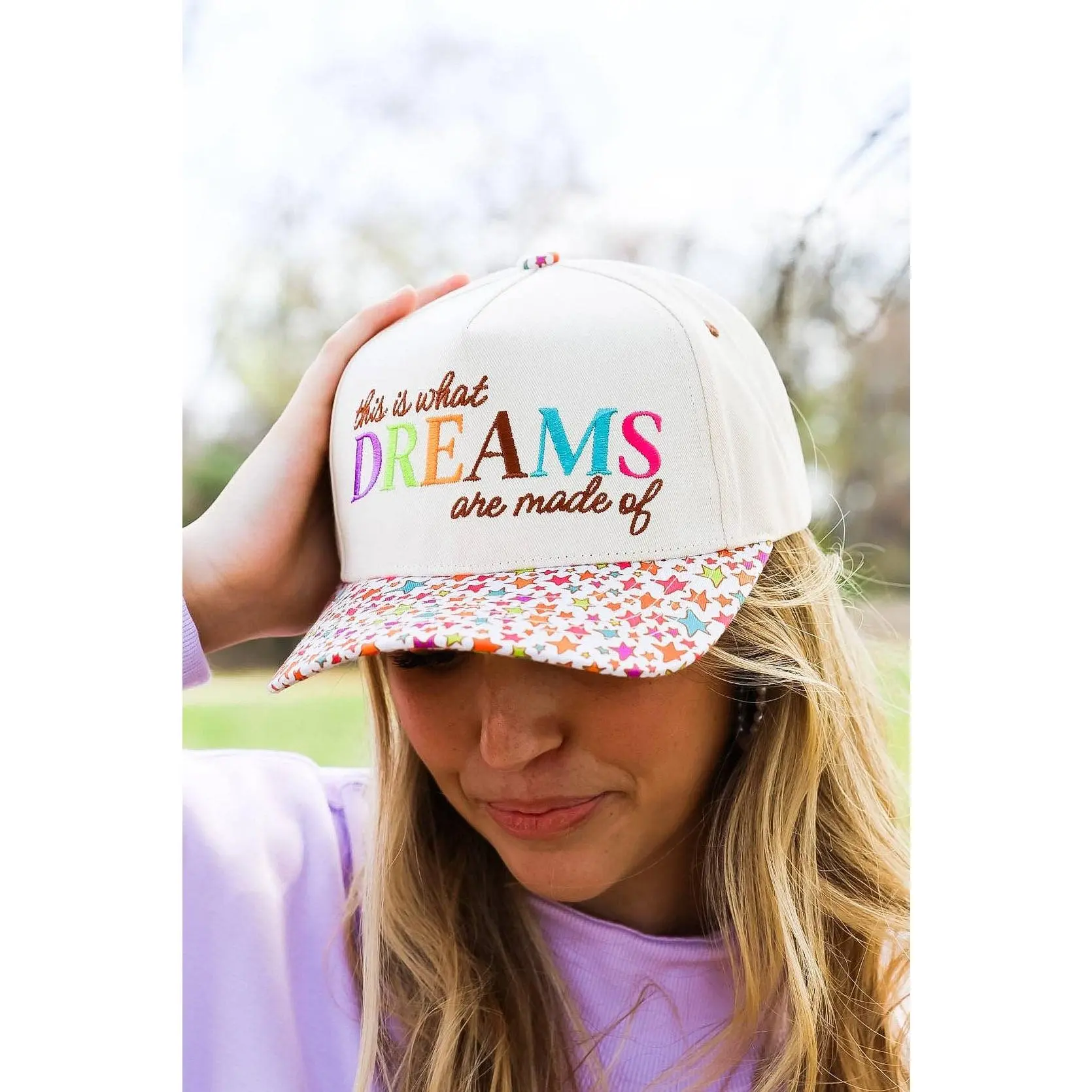 Dreams Are Made Of Canvas Snapback Hat