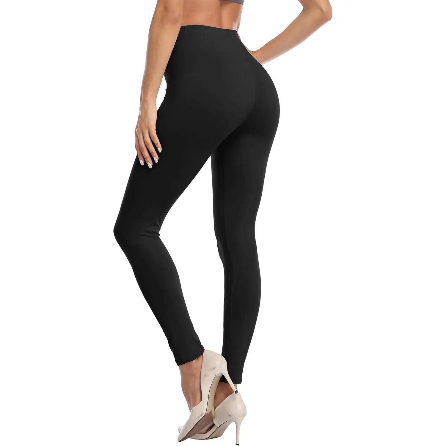 High Waisted Workout Leggings for Women Buttery Soft Yoga Leggings Full Length Gym Tights