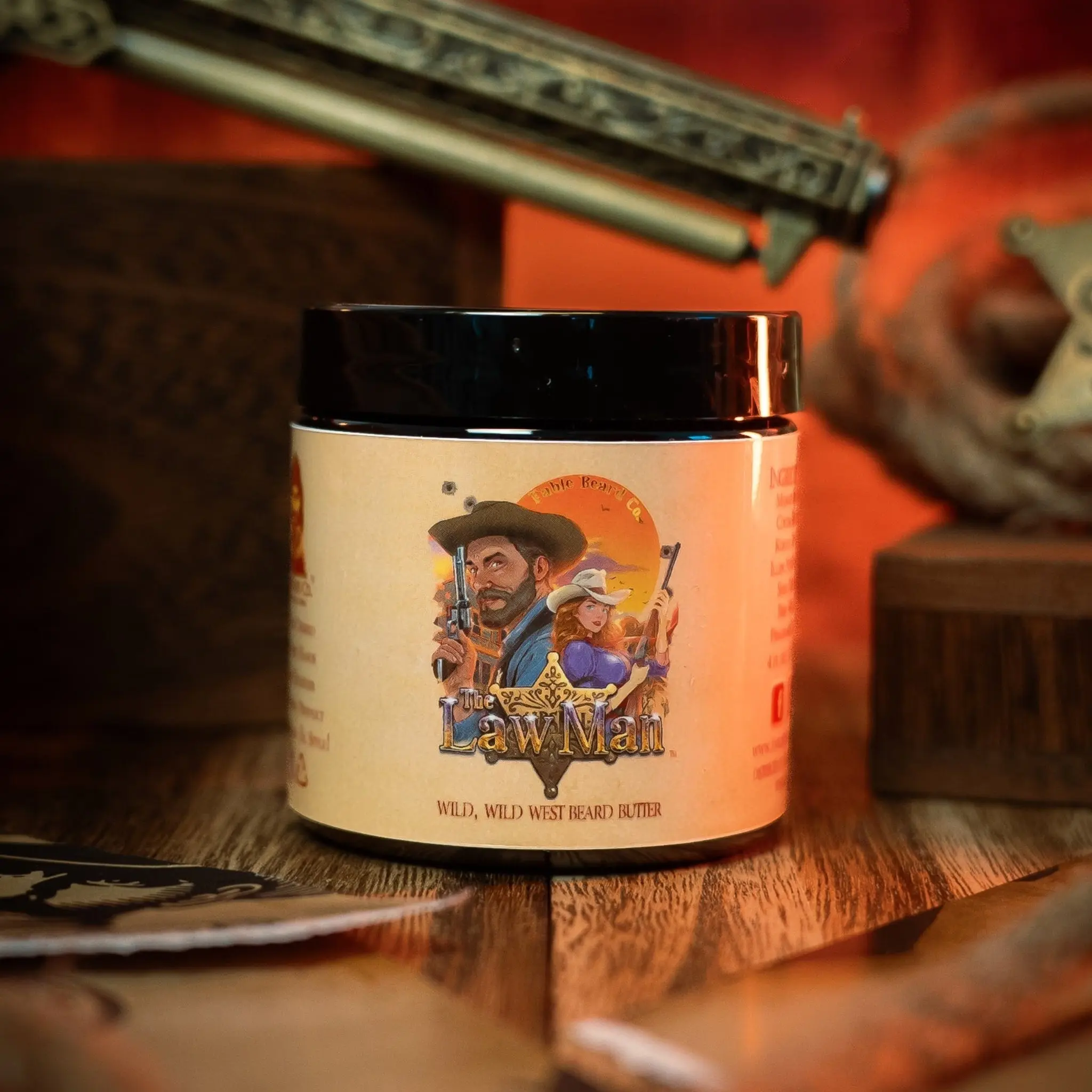Fable Beard Co - Men's Deep Moisture Beard Butter + Daily Hair Care & Beard Support - 50+ Long-Lasting Scents