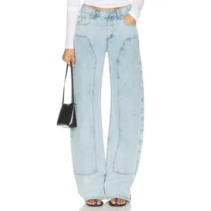 superdown Camile Jean in Light Blue Wash