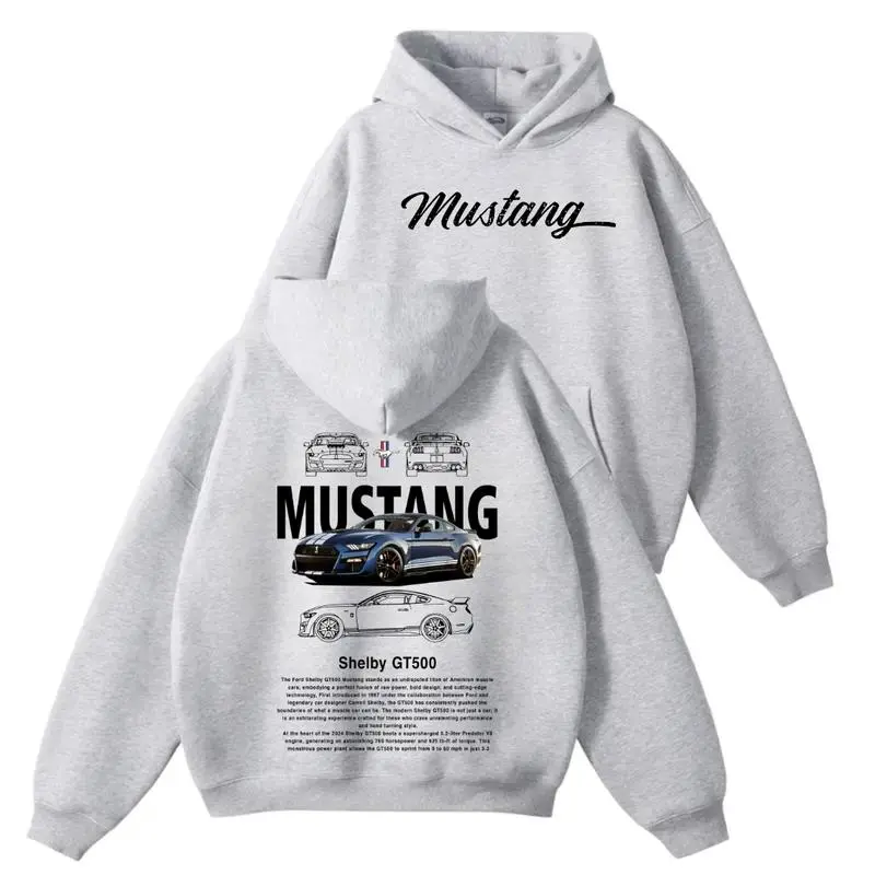 FORD MUSTANG SHELBY GT500 INSIGNE HOODIES/T-SHIRT/SWEATSHIRT, JDM Hoodie, JDM Car Enthusiast Hoodie, Street Racing Shirt, Vintage Car Shirt tapout shirt, Retro Men Hoodie