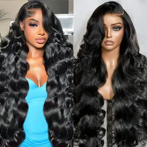 [24 Inch $57.99]13x4 Body Wave & Straight & Deep Wave Lace Front Wigs Human Hair Hair HD Transparent Lace Frontal Human Hair Wigs 180% Density For Black Women