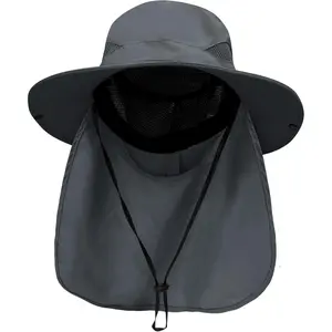 Sun Bucket Hats for Men Women 3" Wide Brim UPF 50+ Fishing & Beach Hat