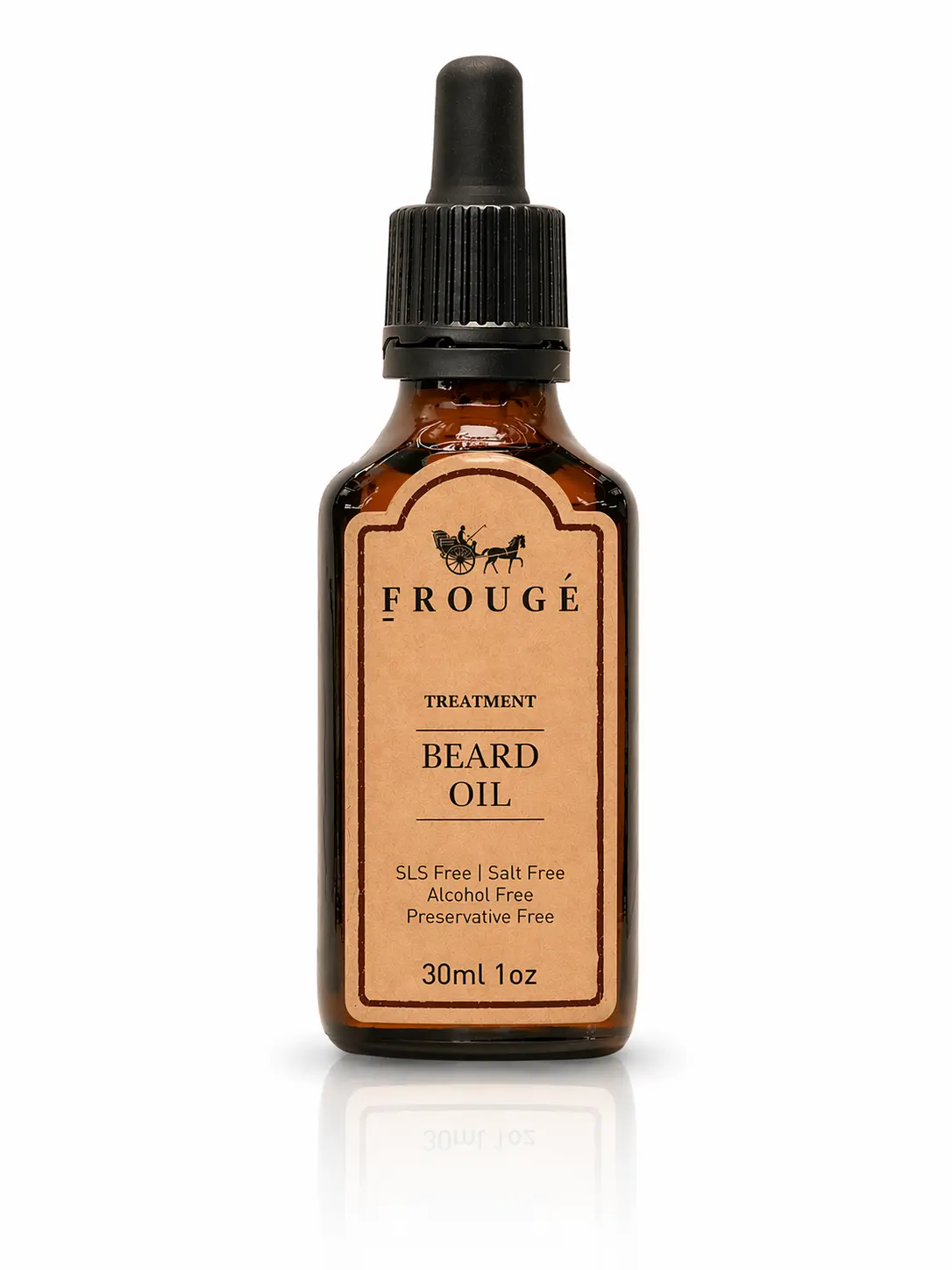 Beard Oil for Men Growth – Luxury Scented Beard Growth Oil with Argan Oil, Jojoba & Almond Oils – Lightweight Non-Greasy Beard Oil, Softens & Strengthens Beard – 30ml