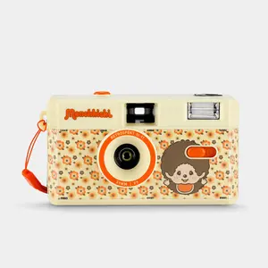 Monchhichi Retro Flowers FC-11 35mm Camera | Built-in Flash |