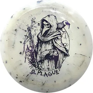 Advanced Plague Distance Disc Golf Driver - Glow in The Dark Plastic