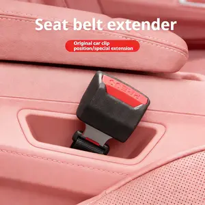 Car Seat Belt Buckle Holder Ergonomic Silicone Clip Assistant for Easy Back Seat Access Universal Vehicle Safety Strap Aid Organizer Car Seat Attachment