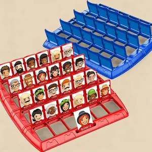 Guess Who Board Game, Kids Intelligence Toy Card Game, Parent-Child Interaction, Family Gathering Table Card Game, Two Players