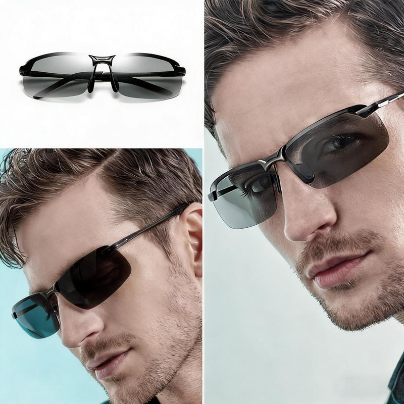 【dealsforyoudays】Paleshy HD Polarized Photochromic Sunglasses UV400 Protection, Unisex 2026 Summer Retro Oversized Simple Square Frame Fashion Accessories, Outdoor Sports Driving, Fishing, Golf, Running, Climbing Day Night Safety Glasses 【dealsforyoudays】Paleshy HD Polarized Photochromic Sunglasses UV400 Protection, Unisex 2026 Summer Retro Oversized Simple Square Frame Fashion Accessories, Outdoor Sports Driving, Fishing, Golf, Running, Climbing Day Night Safety Glasses