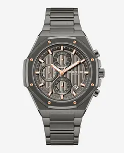 Dress Sport Chronograph Two-Tone Stainless Steel Bracelet Watch