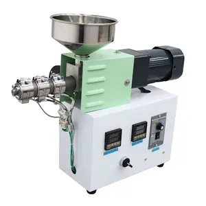 YOKOMA Plastic Injection Molding Machine Single Screw Extruder for 3D Consumables Machine PEEK PCL ABS PLA PETG TPU TPE Extrusion Production 0.6 inch Screw Diameter 110v 90W