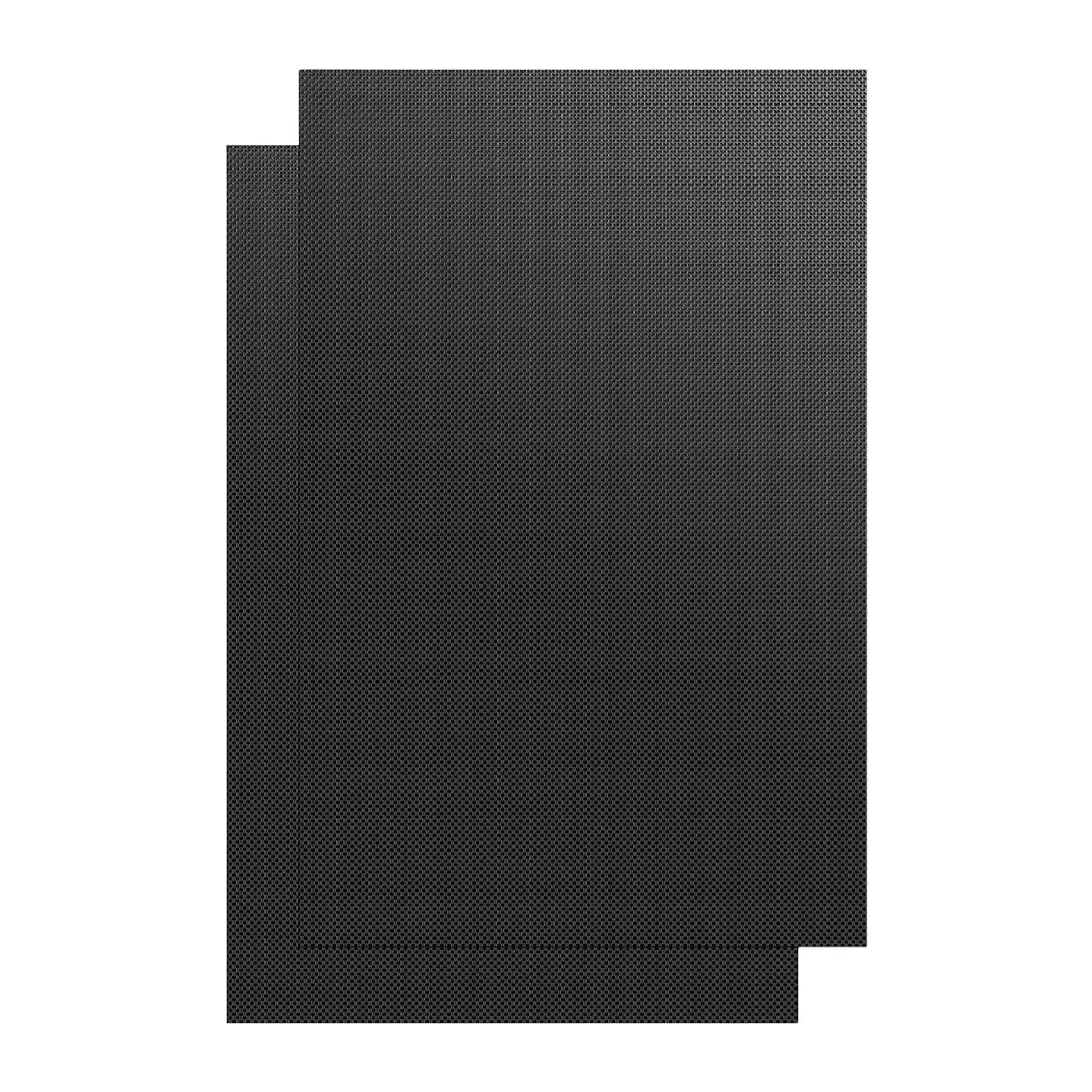 Solid Grill Mats - 2 Pack bbq pit