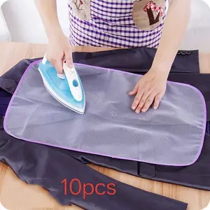 Heat resistant plaid ironing pad, anti slip pad, uniform thermal conductivity, protects clothes from burning