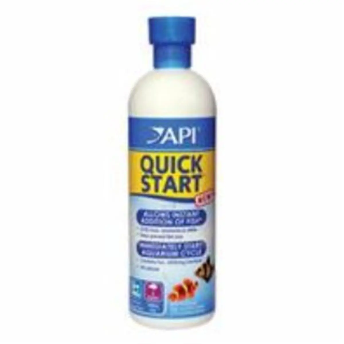 API Aquarium Water Treatment Quick Start Cycling Initiator (8 Oz) - Mars Fishcare North Amer 973538, Patented Natural Bacteria Strains, No Preservatives, Ammonia-Nitrate Detector, New Tank Fish Addition Support, Ammonia Or Nitrate Detector, Adds Fish At N