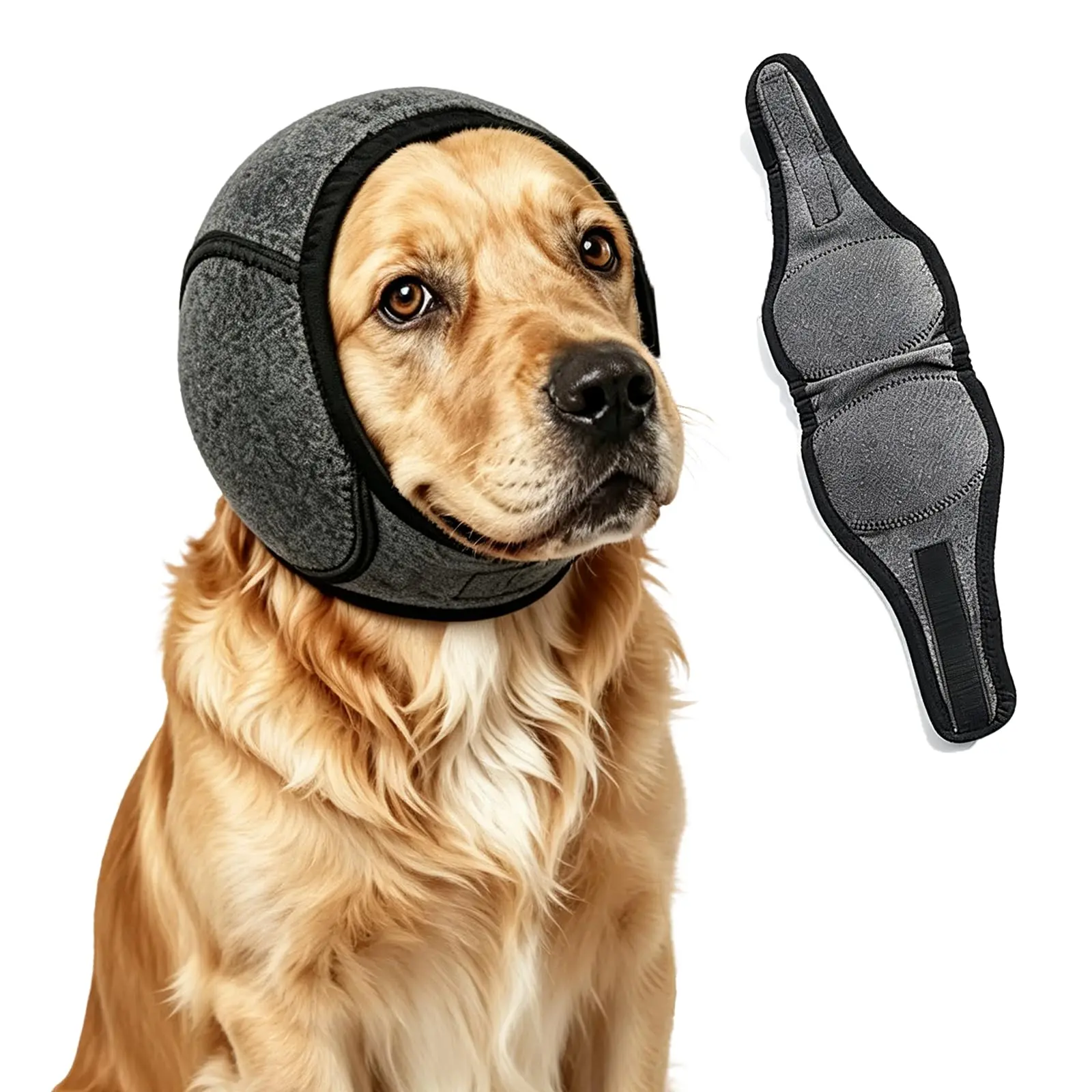 Dog Ear Muffs Noise Protection Vibration Protection, Anxiety Relief, For Firework & Thunderstorms, For Swimming & Bathing, Small Medium Large Dogs