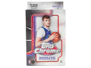 2025/26 Topps Chrome Basketball Hanger Box