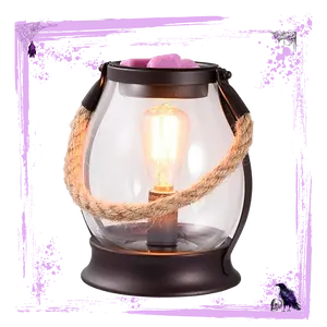 Up & Away Lantern Wax Warmer & Burnt Hellos scented Scoopable Wax