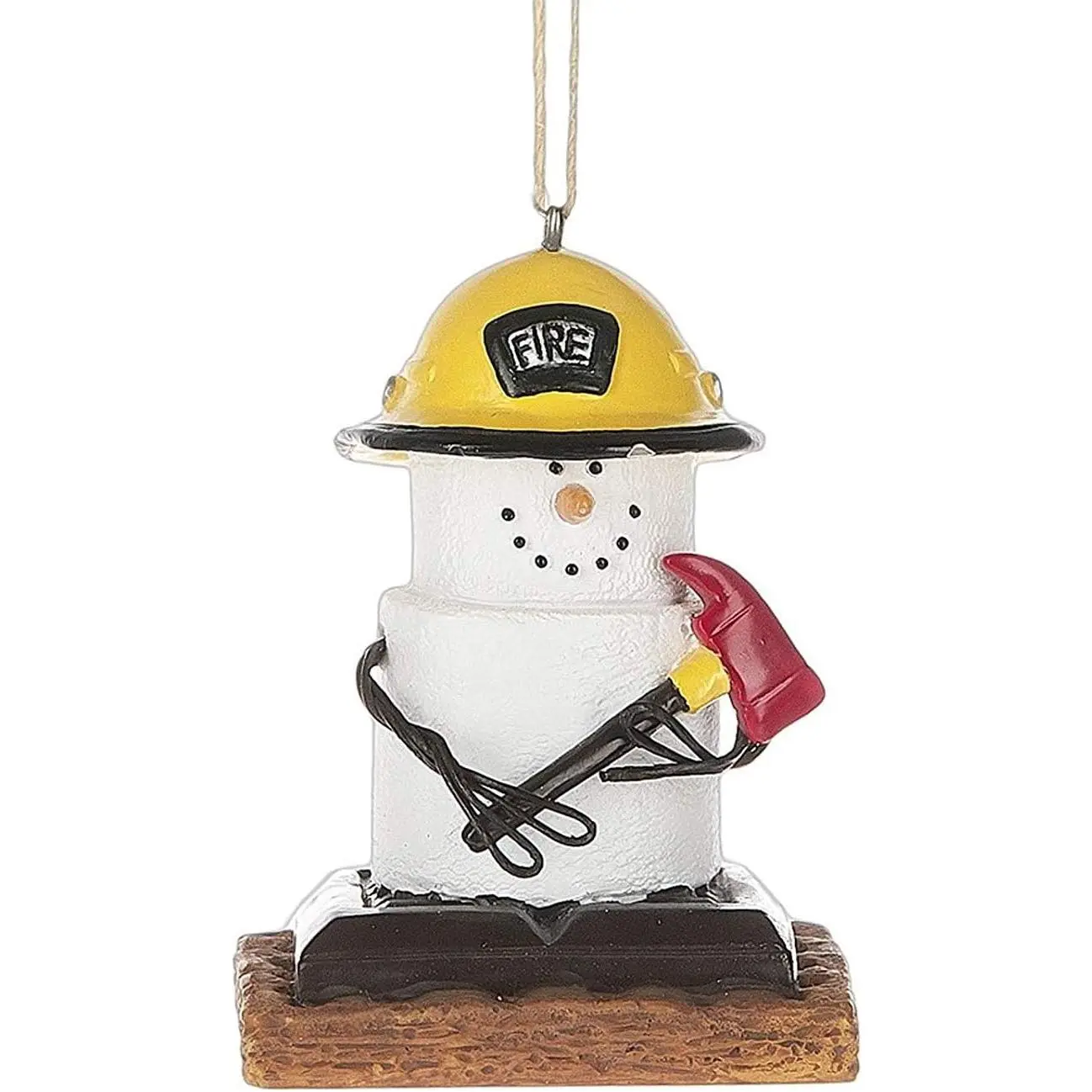 Firefighter Everyday or Christmas Ornament for the Fireman First Responder in Your Life