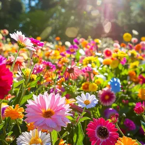 1000Pcs Wildflower Seeds Mix Colorful Perennial Blooms for Easy Gardening All Seasons Diverse Assortment for Stunning Long Lasting Beauty