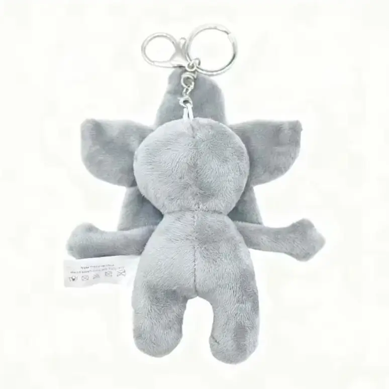 Cute Spooky Flower Demon Monster Plush Keychain - TikTok Shop