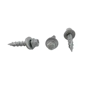 Hillman Fasteners  LB 10 x 1 in. Metal to Wood Self-Drilling Roofing Screws, Clear