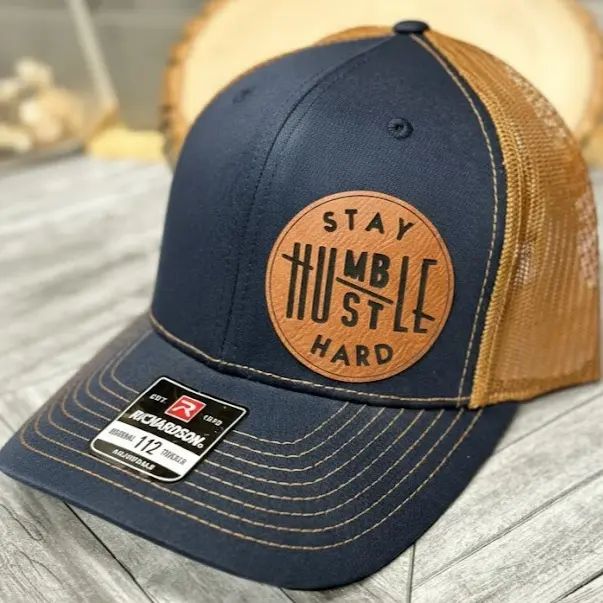 Stay Humble Hustle Hard Trucker Style Hat