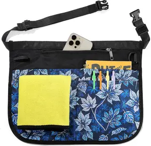 Server Apron for Women with 5 Pockets,Quickly Put on and Take off Waitress Aprons,Work Apron for Bartender Barista