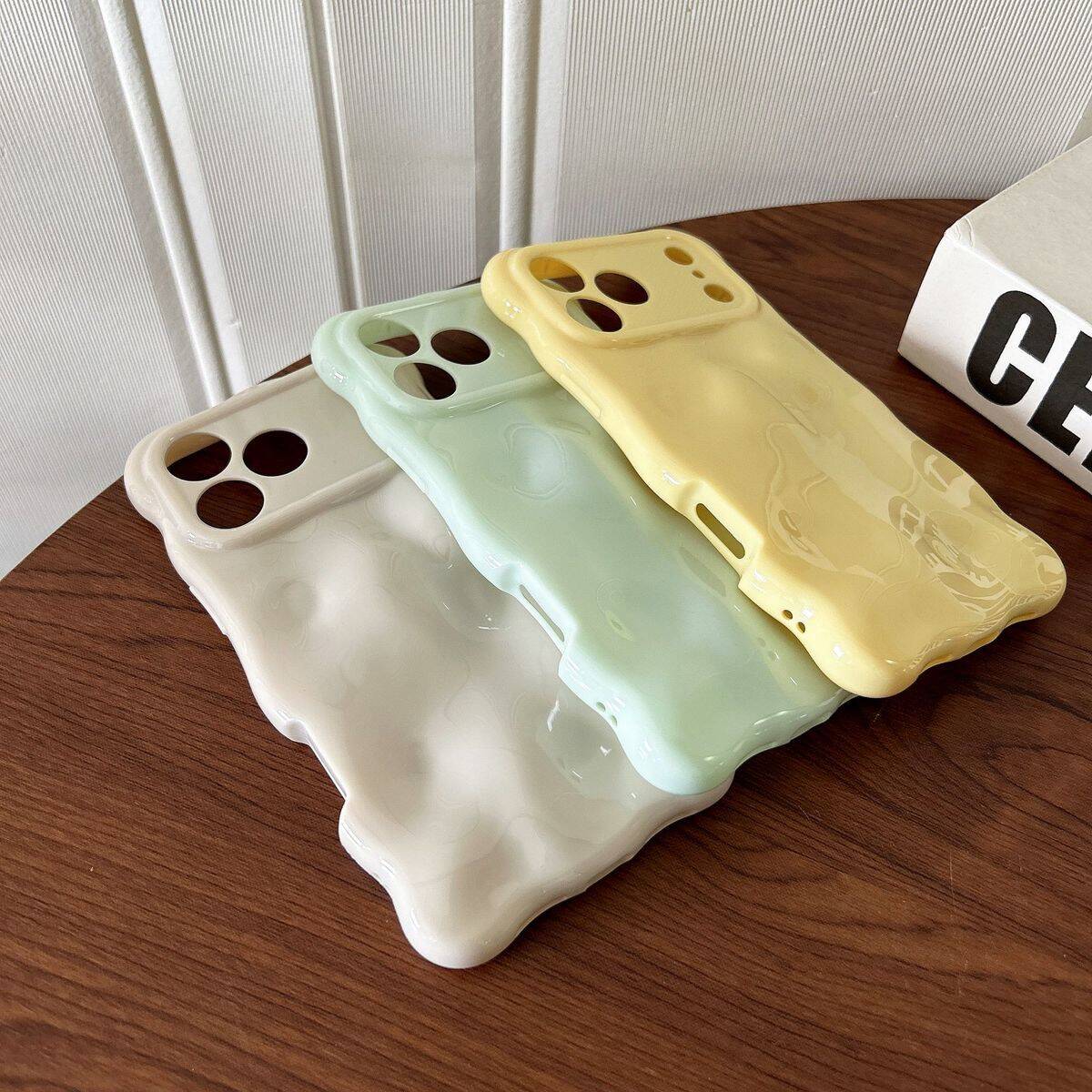 3D Water Ripple Phone Case, Cute Silver Wave Aesthetic Cover, Glossy Soft Shockproof Protective Case, Unique 3D Textured Shell Design, Fashion Pretty Phone Cover for Women Girls, Perfect Gift for Her, Compatible with iPhone 17 16 15 14 13 Pro Max Plus Air 3D Water Ripple Phone Case, Cute Silver Wave Aesthetic Cover, Glossy Soft Shockproof Protective Case, Unique 3D Textured Shell Design, Fashion Pretty Phone Cover for Women Girls, Perfect Gift for Her, Compatible with iPhone 17 16 15 14 13 Pro Max Plus Air