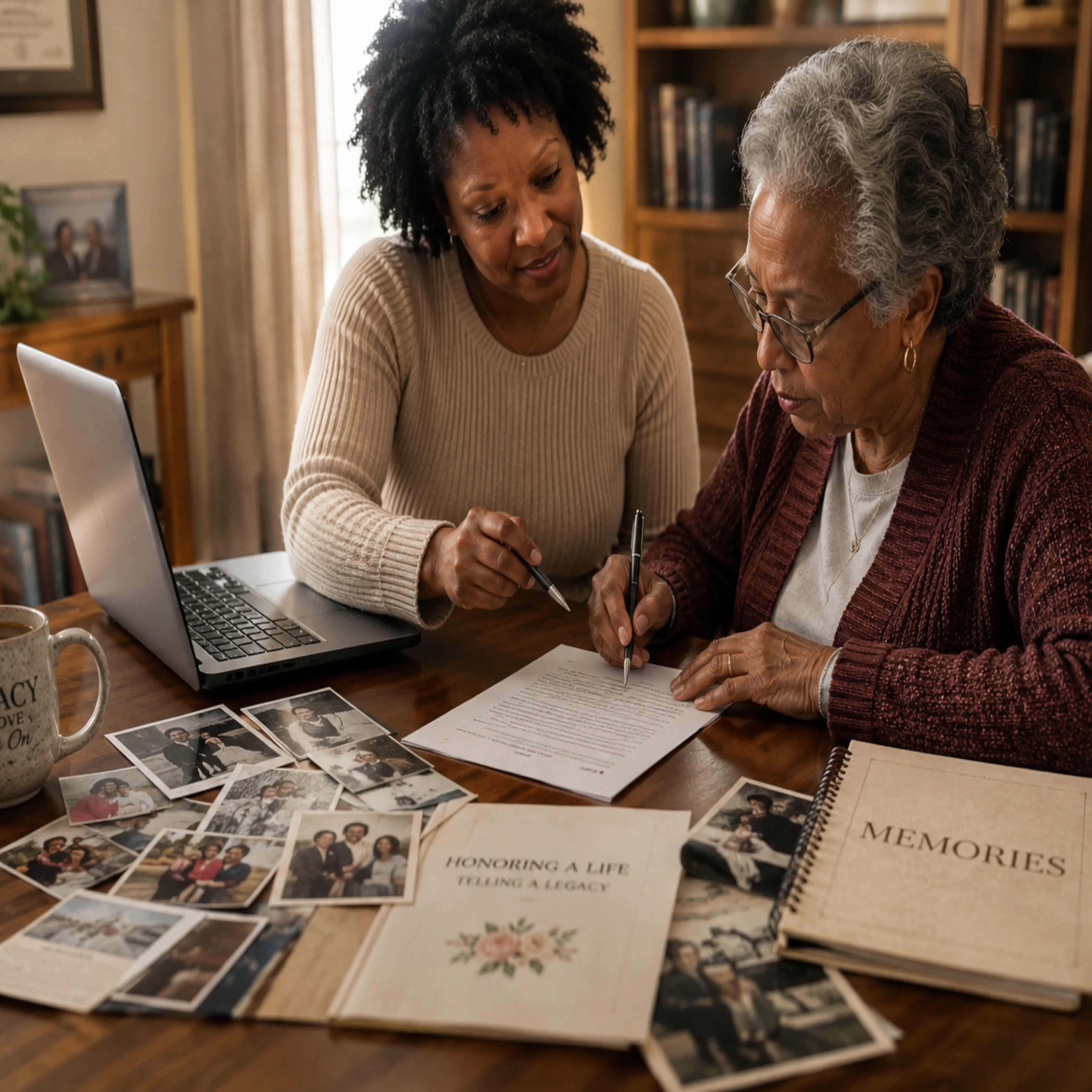 Pre-Planned Obituary Design