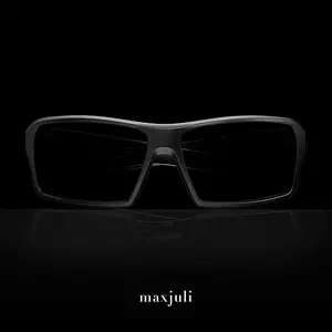 MAXJULI Wrap Around Sports Z87 Sunglasses for Big Heads Men Women UV400 Protection Sun Glasses Z8232