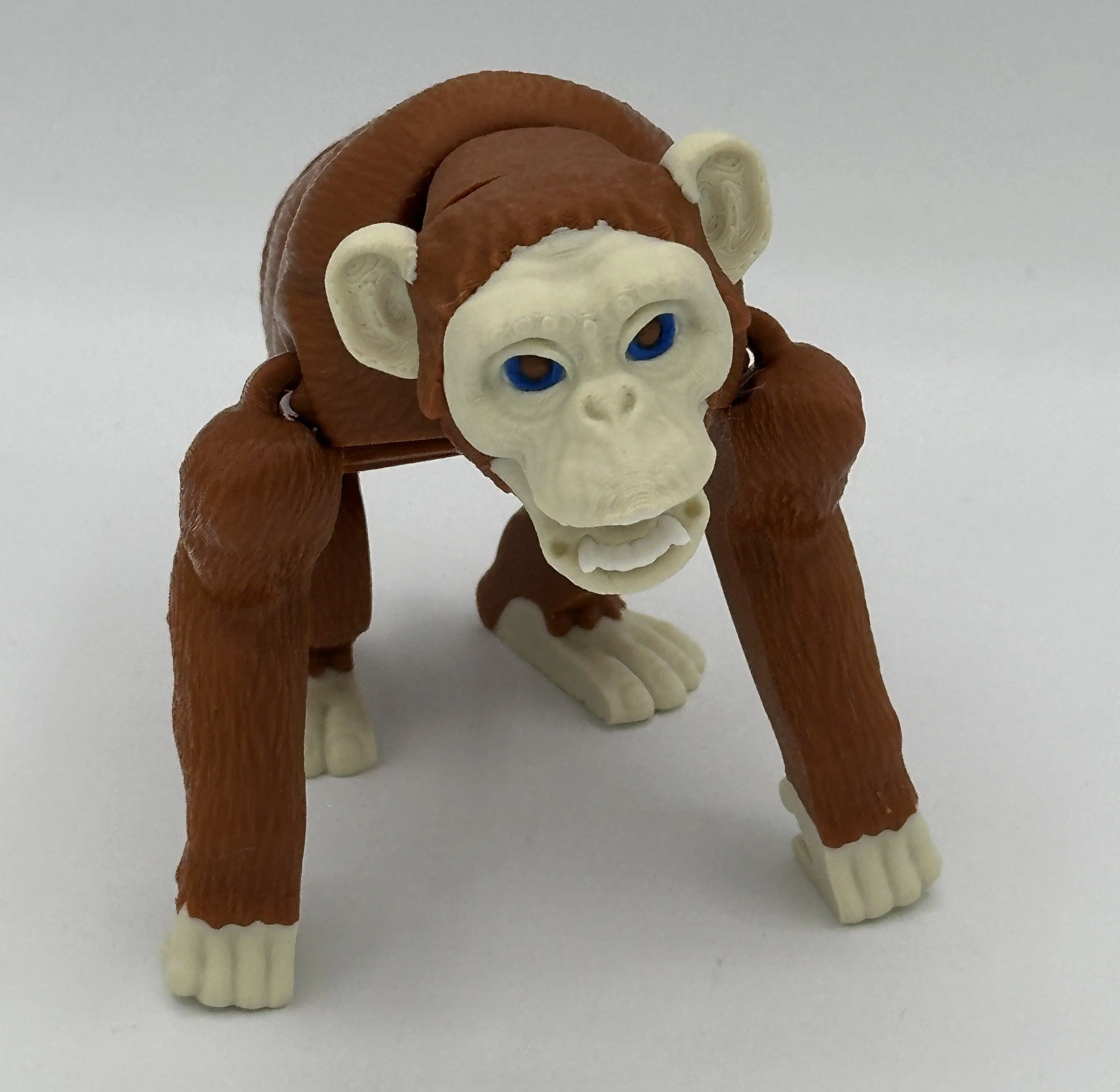 Chimpanzee - 7" Flexi Articulated Pet - Multiple Colors