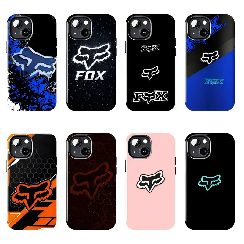 8 Fox Racing Phone Case For Riders Suitable for iPhone 17-11 Pro Max