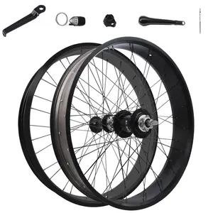 Tracer WH-TR952636RK3 3F/R Wheel Set 26"x4.0 Alloy Fat Rims Sturmey Archer SX-RK3 Inter 3-speed