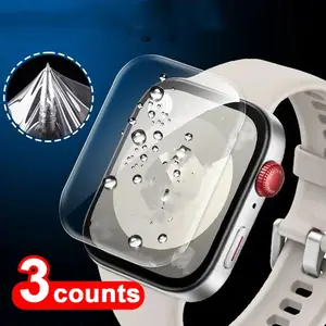 HD Smart Watch Screen Protector, Anti-scratch Smart Watch Screen Protective Film, Wearable Accessories Compatible with Huawei Fit 3