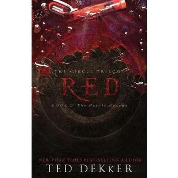 USED Book - Red (The Circle Trilogy, Book 2) (The Books of History Chronicles) by Ted Dekker (Paperback) - english