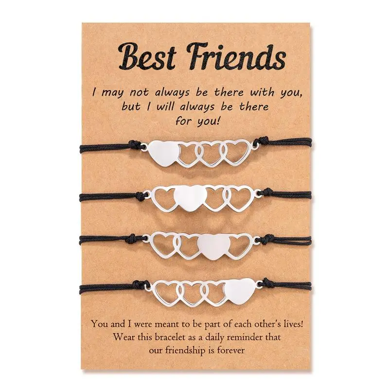 4 Bff Hearts