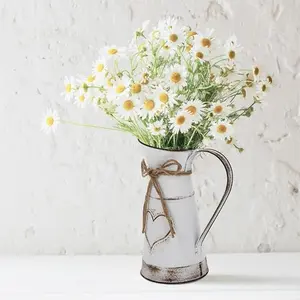 Vintage Metal Heart Vase Perfect for Home, Office & Wedding Vibes!