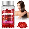 【New】100ml Hair Care Essential Oil Capsules - Moroccan Argan & Avocado Serum, Hair Vitamin Enriched (A+E+B5) Selfcare Treatment for Adults, External Use, Moisturizing Scalp, Thicker Stronger Locks