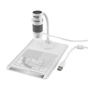 eFlex 78x / 324x LED Lighted USB Digital Microscope, Effective Magnification with Flexible Stand and Base (MM-840)
