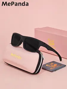 Mepanda Unisex High-End Polarized Sunglasses, Outdoor Adventure Cycling Driving Square Frame Sun Glasses, Uv400 Protection, All Seasons