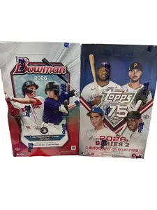 BCSCB #1 2 Hobby MLB Sports Card Boxes- Boman 2026 & Series 2 2026 PYT