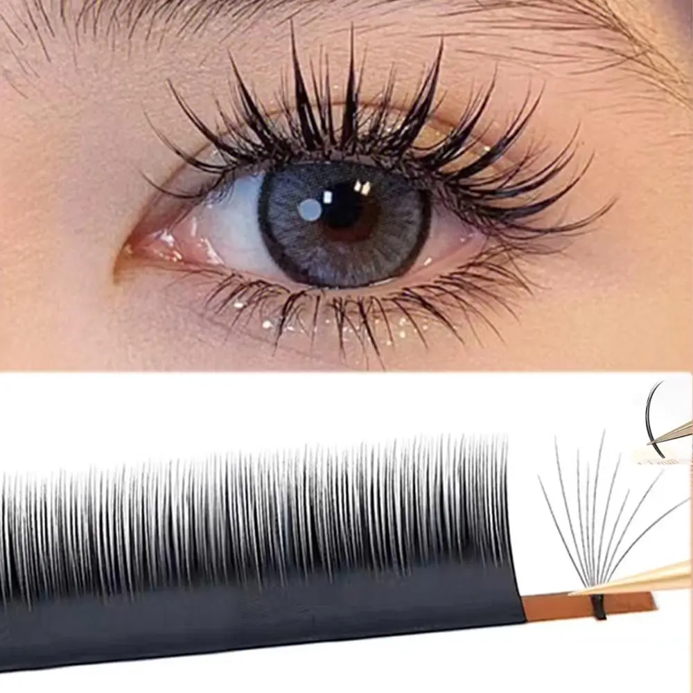 Camellia Fake Lashes Easy Fan False Eyelashes Natural Soft Faux Mink Eyelash Extensions Russian Volume Individual Makeup Lashes 2026 New