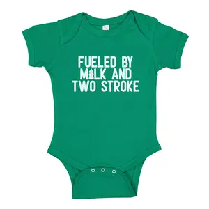 Snowmobile Baby Bodysuit One Piece, Toddler Shirt, Fueled By Milk And Two Stroke, Snowmobile Kid Shirt, Snowmobile Baby Clothes, Baby Shower