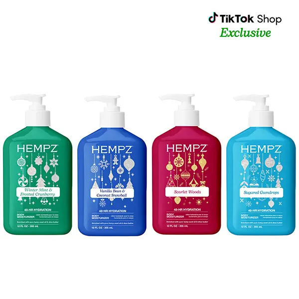 Hempz Exclusive Holiday '26 Moisturizing Body Lotion Bundle Hempz Exclusive Holiday '26 Moisturizing Body Lotion Bundle