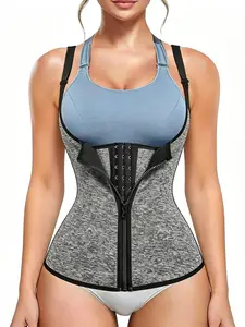 Women's Waist Trainer, Tummy Control Exercise Belt, Shapewear Workout Gear, Adjustable Shoulder Straps, Fitness Apparel for Women, Womenswear